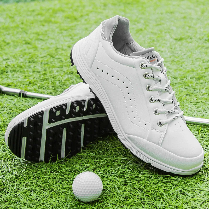 

Quality Golf Shoes Men Waterproof CushioningMale Footwears for Golfing Cushioning