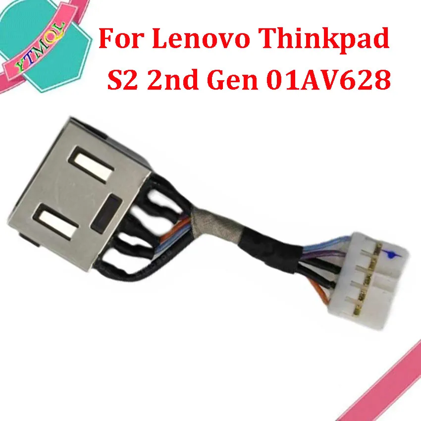

1 шт. разъем кабеля питания постоянного тока для Lenovo Thinkpad S2 2-го поколения 01AV628