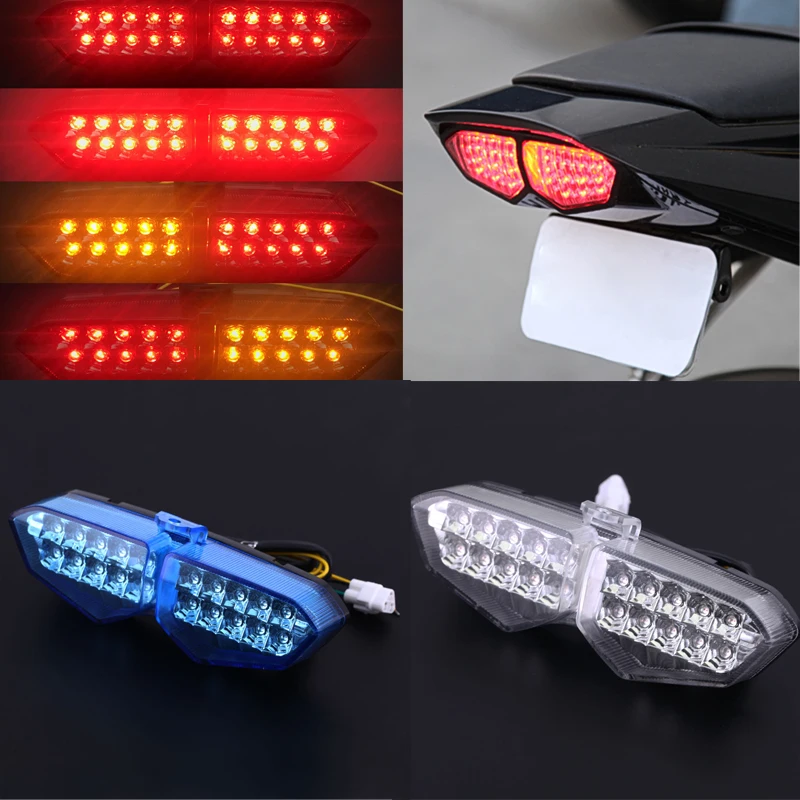 LED Tail Light Turn signal For Yamaha YZF-R6 YZFR6 YZF R6 2003 2004 2005 Motorcycle Accessories Integrated Blinker Lamp