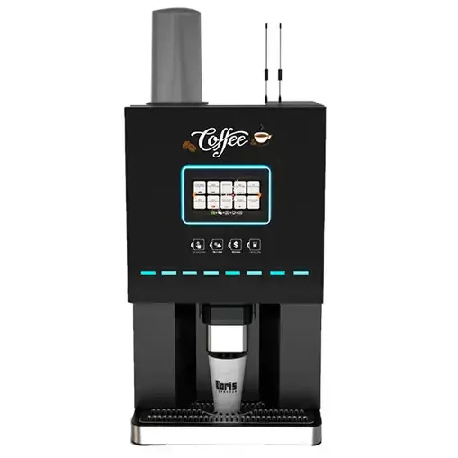 

Intelligent Library Commercial Use Coin Payment Premixed Hot Drink Latte Direct LED Display Drink Coffee Vending Machine