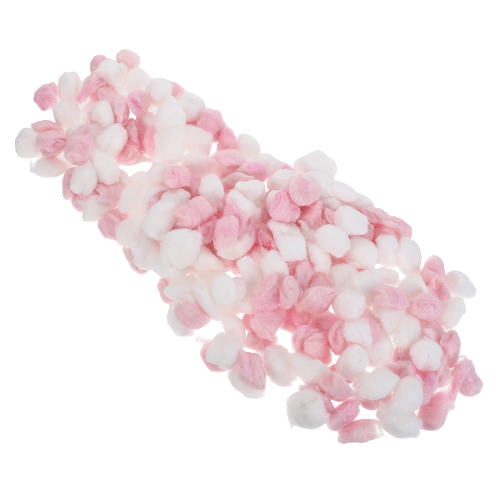 500 stks Mini Pom Poms Voor Ambachten Zacht Natuurlijk Katoen Decoratieve Pompoms Bulk Craft Supplies Voor School Kunstprojecten Thuis Diy