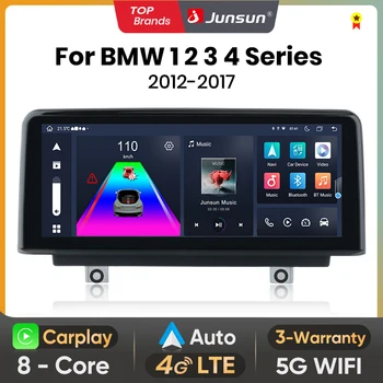 Junsun inalámbrico Carplay Android Auto Multimedia Radio de coche para BMW 1 2 3 4 serie F20 F21 F22 F30 F31 F32 F33 F34 F36 sistema NBT 1