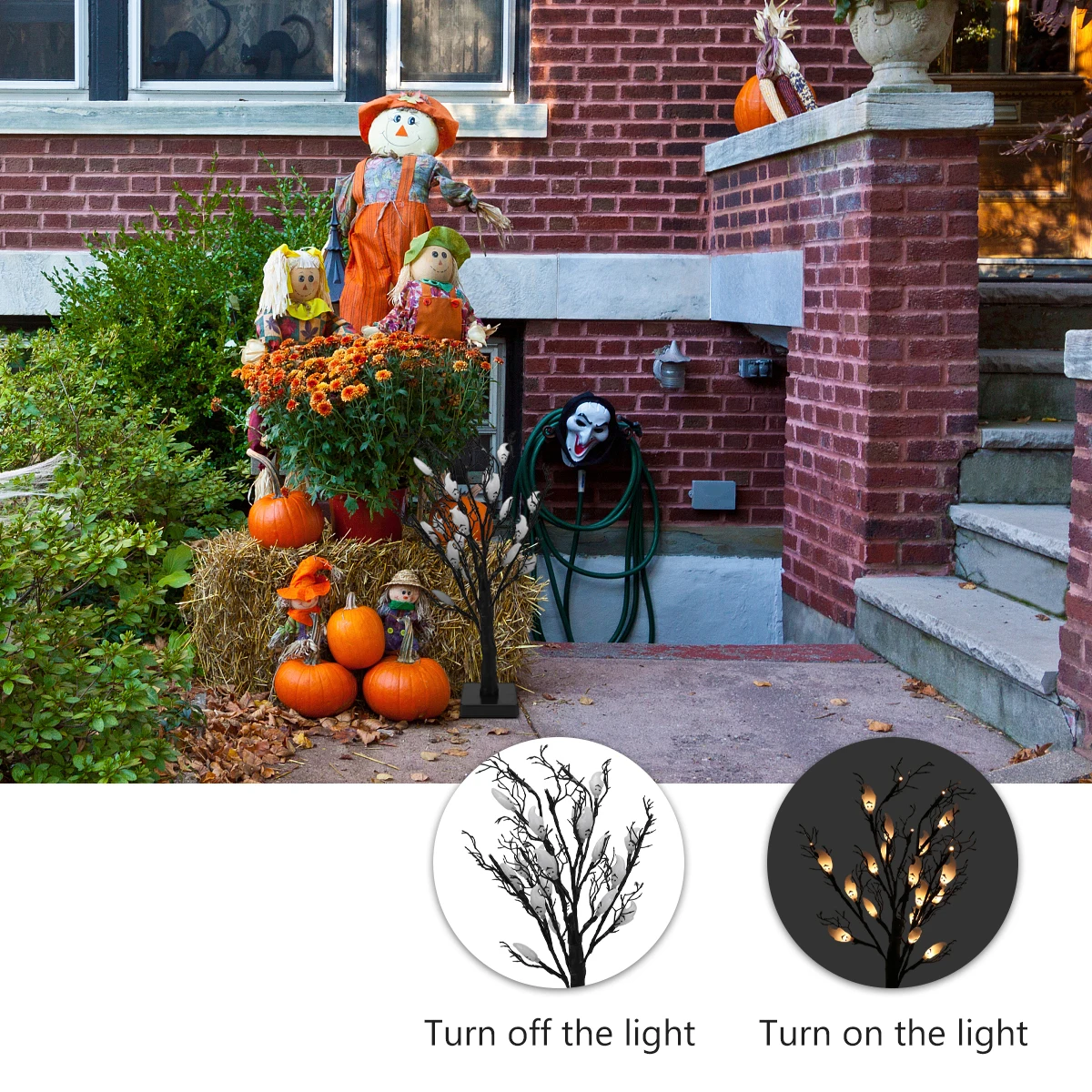 

Tree LED Light Decorations Halloween Ghost Lamp Decorative Lamps for Living Room