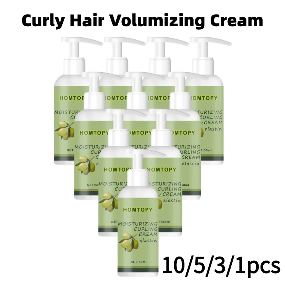 1/3/5/10 stücke lockiges Haar volumizing Creme Anti Frizz Haars pülung Volumen Haars tyling Mousse für alle Haar typen wellige Schönheit