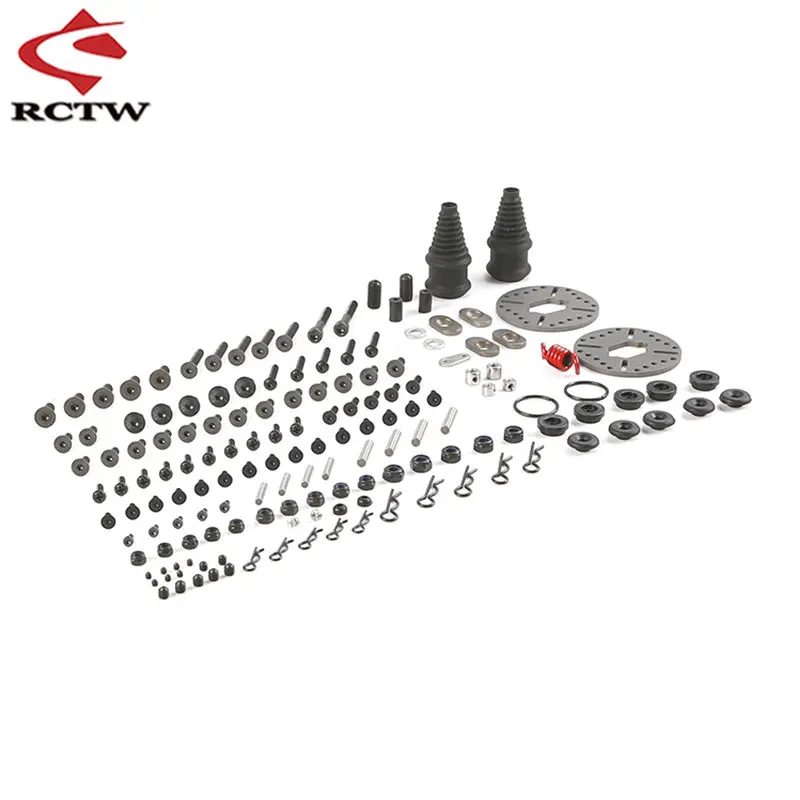 Screw Nuts DIY Kit Rc Car Repair Screws Fastener Set for Repairing 1/5 Losi 5ive T ROFUN ROVAN LT KingmotorX2 Truck Spare Parts