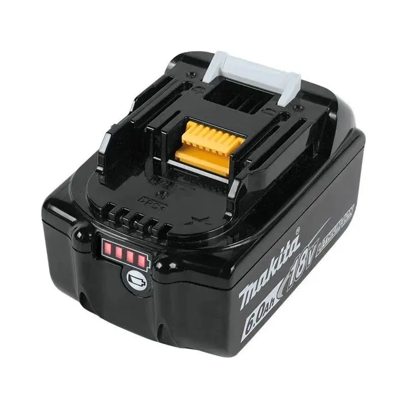 Makita-100% Original Rechargeable Power Tool Battery, Replaceable LED Lithium-ion, 6.0 Ah 18V LXT BL1860B BL1860 BL1850 BL1830