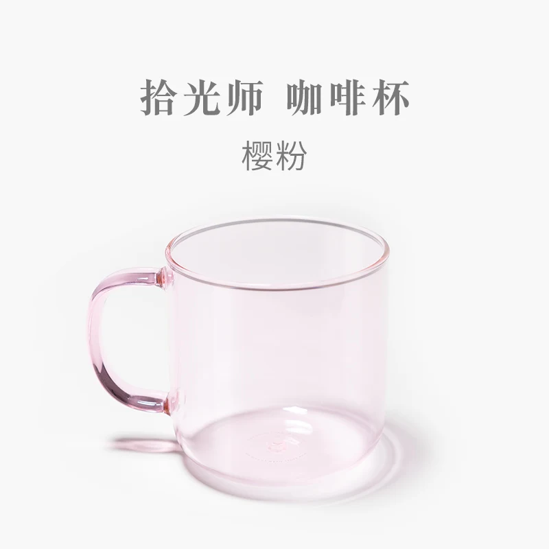 Colorful Simple Nordic Portable Glass Japanese Whiskey Glass Tea Cup Champagne Mason Jar Drinking Kubek Do Kawy Home Life