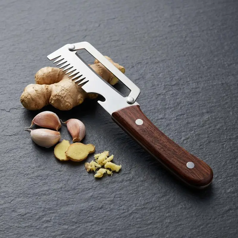 New Multi-Functional Kitchen Peeler 4-in-1 Stainless Steel Vegetable Fruit Slicer Cutter Julienne Tool With Bottle Opener