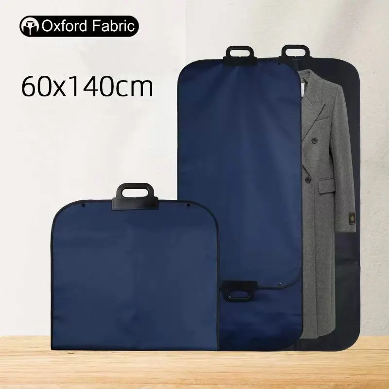 

140 см длинная сумка для хранения одежды, деловая мужская сумка-переноска для костюма, дорожная сумка, складная портативная дорожная сумка для одежды, длинное пальто, сумка для переноски