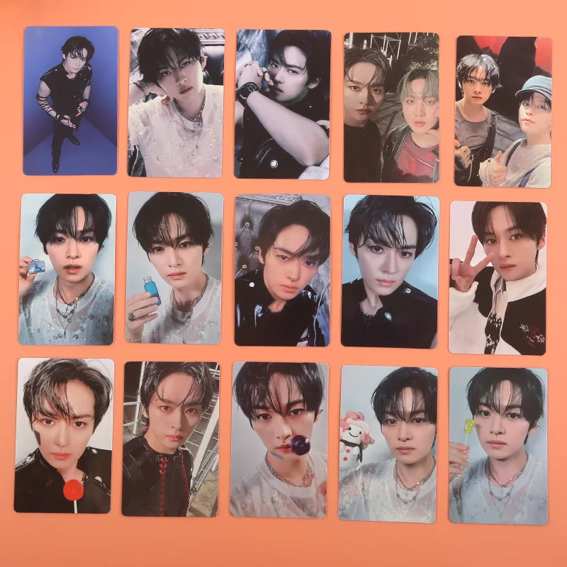 STRAYKIDS المتخصصة الجديدة العملاقة Fang Can Zhang Bin HAN المشاركة في البطاقة الصغيرة