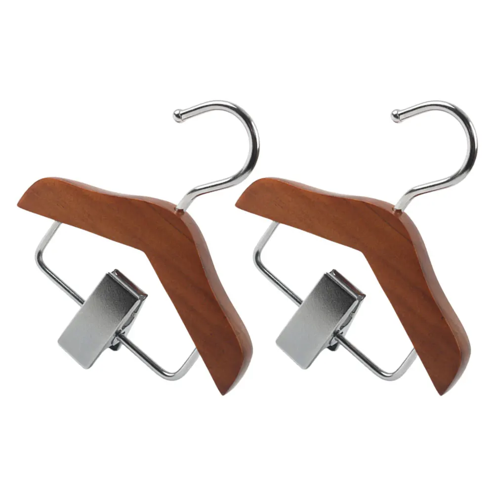 

2 Pcs Mini Hanger Pet Coat Garment Hangers Costume for Dog Clothes Clothing Display