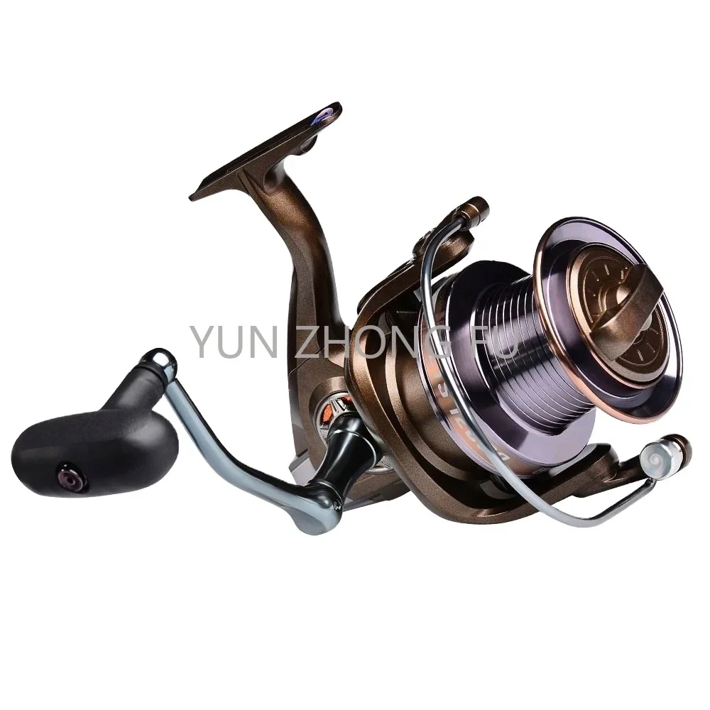 Strong Full Metal Spool Spinning Reel 14+1BB Ball Bearings Max Drag 30kg Freshwater Saltwater Carp Fishing Reel