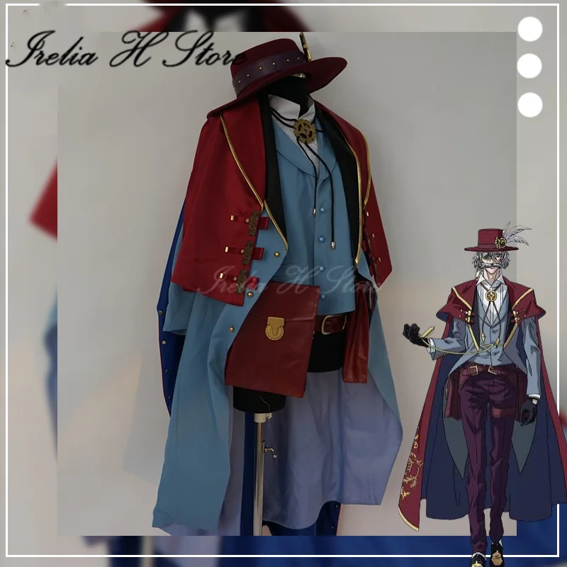 

Irelia H Store Jack the Ripper from Records of ragnarock Jack the Ripper Cosplay Costume Halloween Costumes cloak Custom size