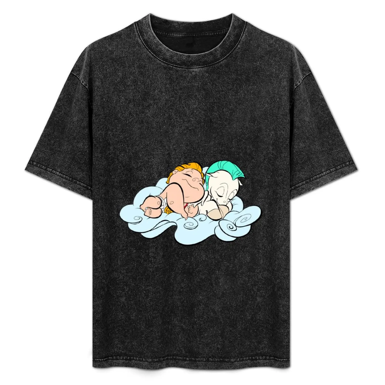 

Hercules & Pegasus T-Shirt Urban Casual Loose Fit Tee