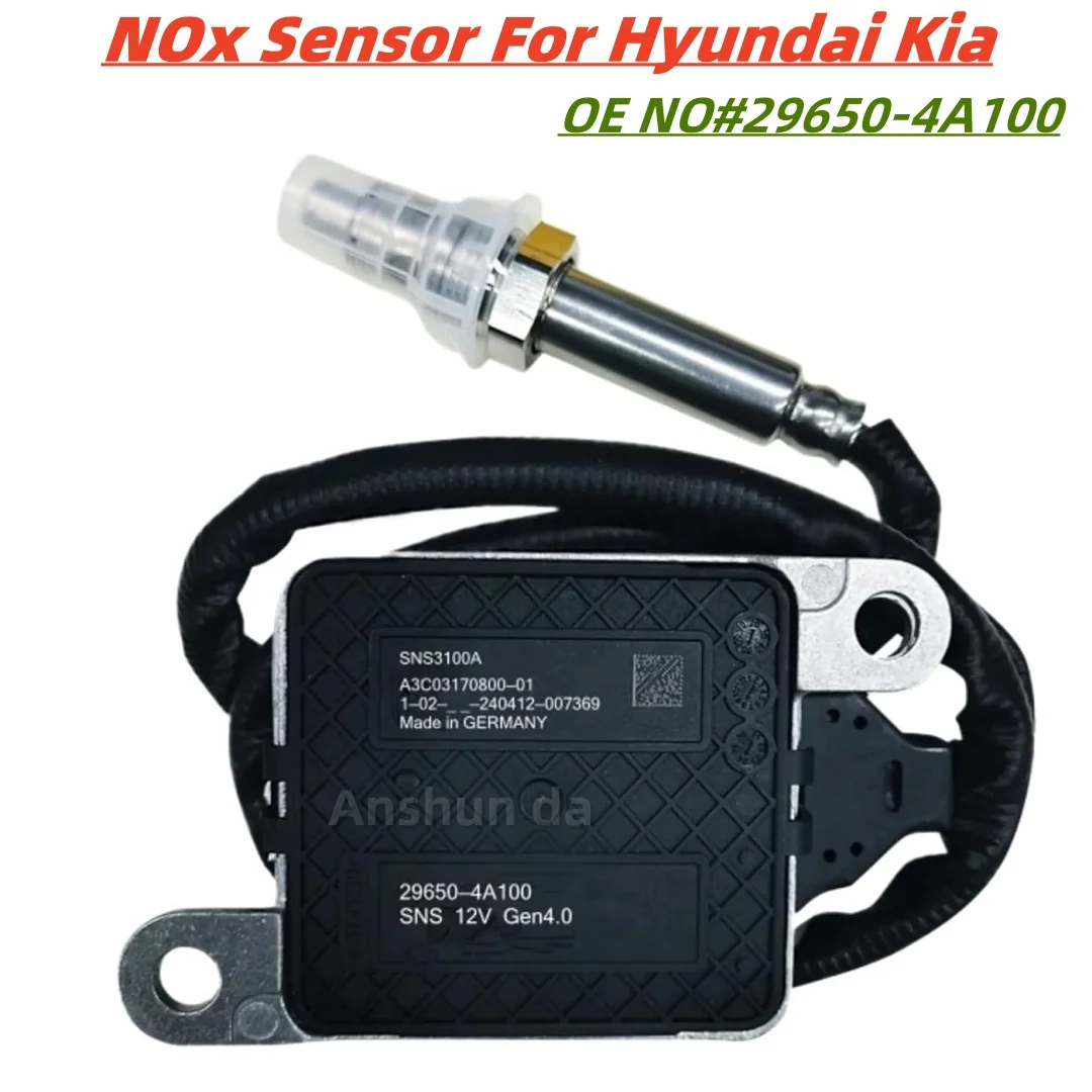 

29650-4A100 Nitrogen Oxide Nox Sensor For Hyundai Porter 2 H-100 Kia Bongo 3 2019- 296504A100 SNS3100A AAA2060270000-A06U