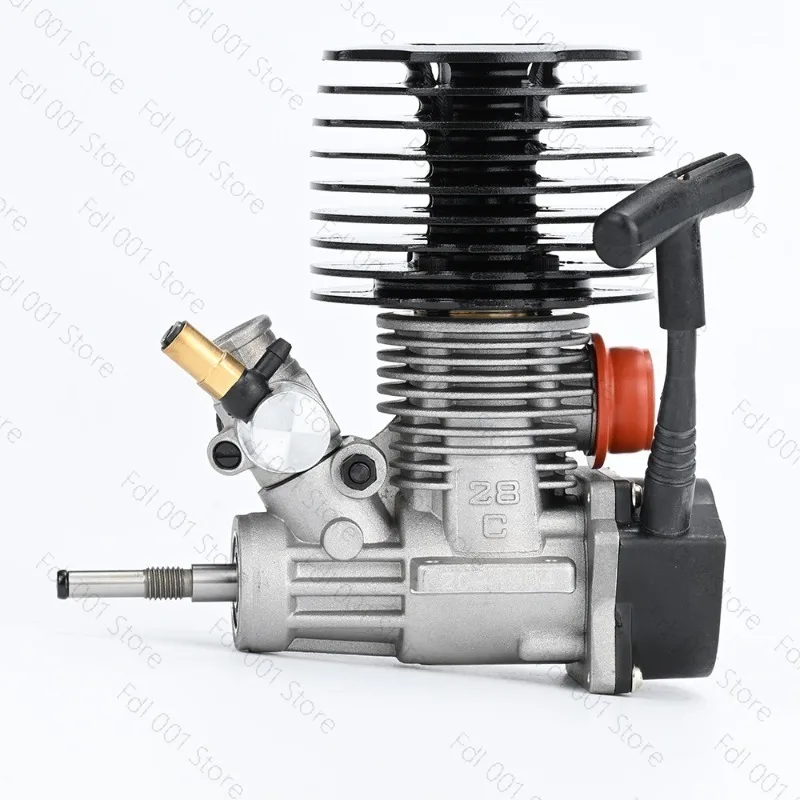 28 Nitro Engine 4.57CC Pull Start for 1/8 RC Car Rear Exhaust