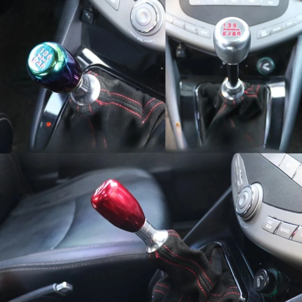 سبائك الألومنيوم والعتاد التحول المقبض سرعة دليل المعادن والعتاد عصا رئيس العالمي صالح ملحقات السيارات تعديل شخصي #1