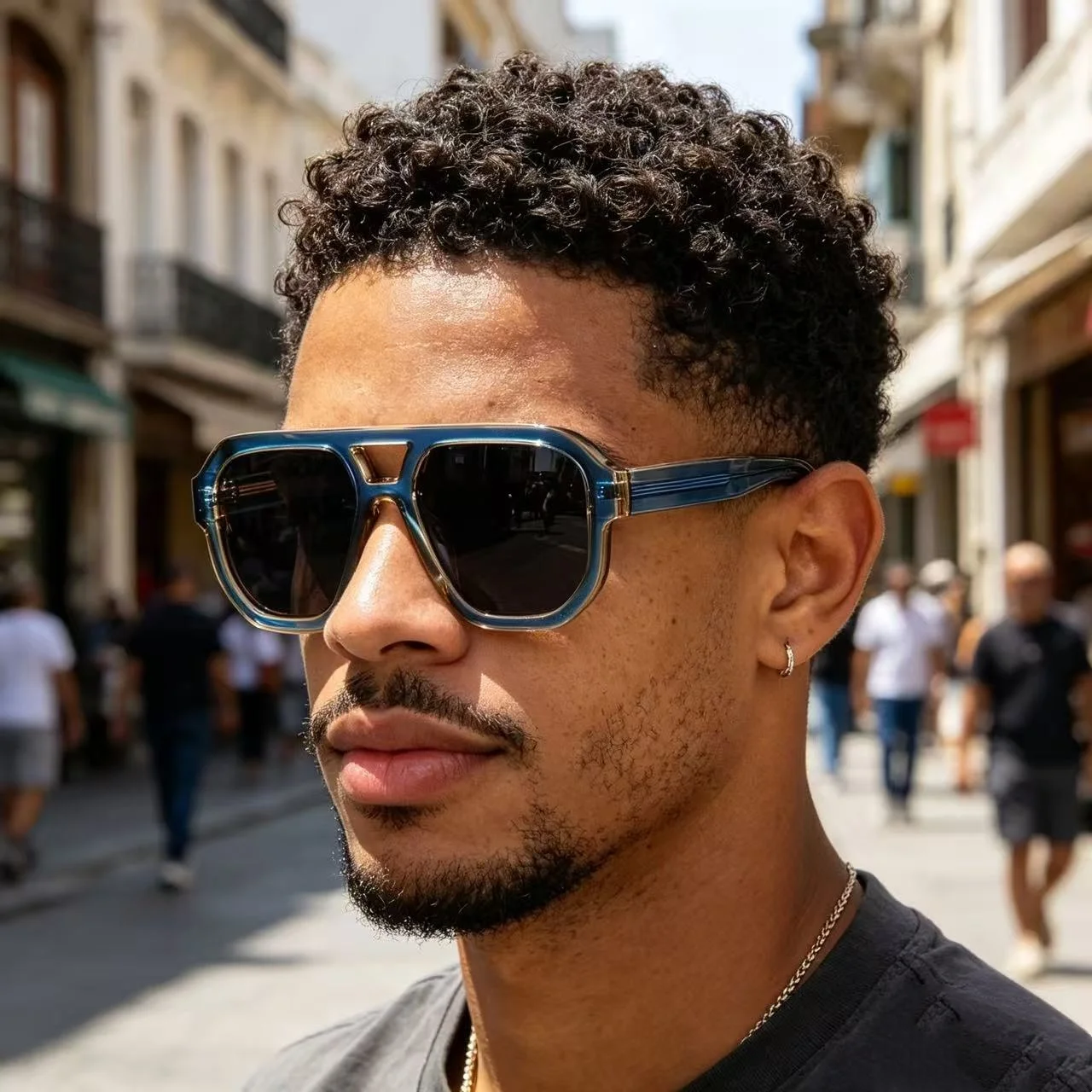 

Fashion Polarized Sunglasses Women Men Classic Vintage Driving Travel Sun Glasses Double Bridge Designer Eyewear Outdoor Glasses