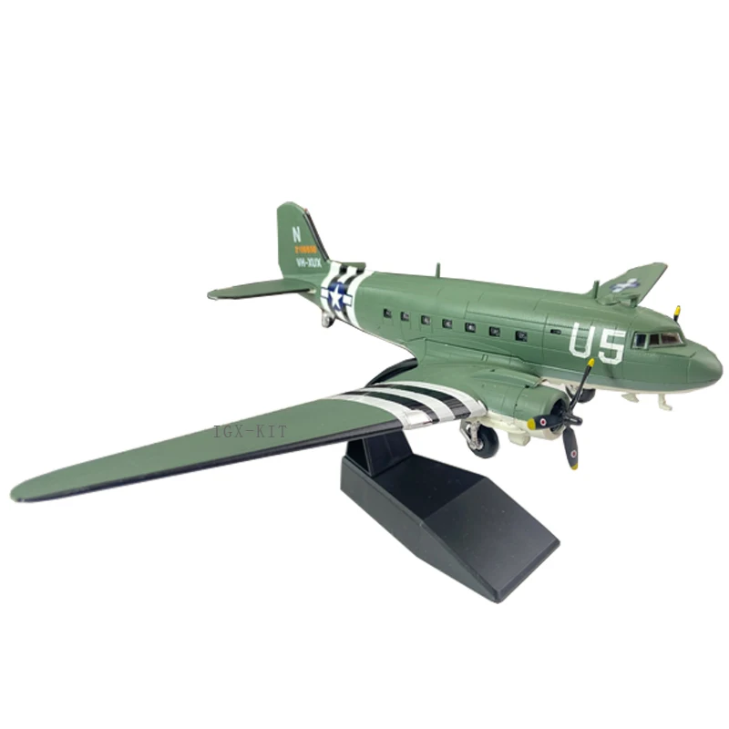 

1:100 C47 Transport Fighter U5 Hump Route Transport Diecast Metal Simulation Finished Alloy Plane Model Ornament Toy Collection