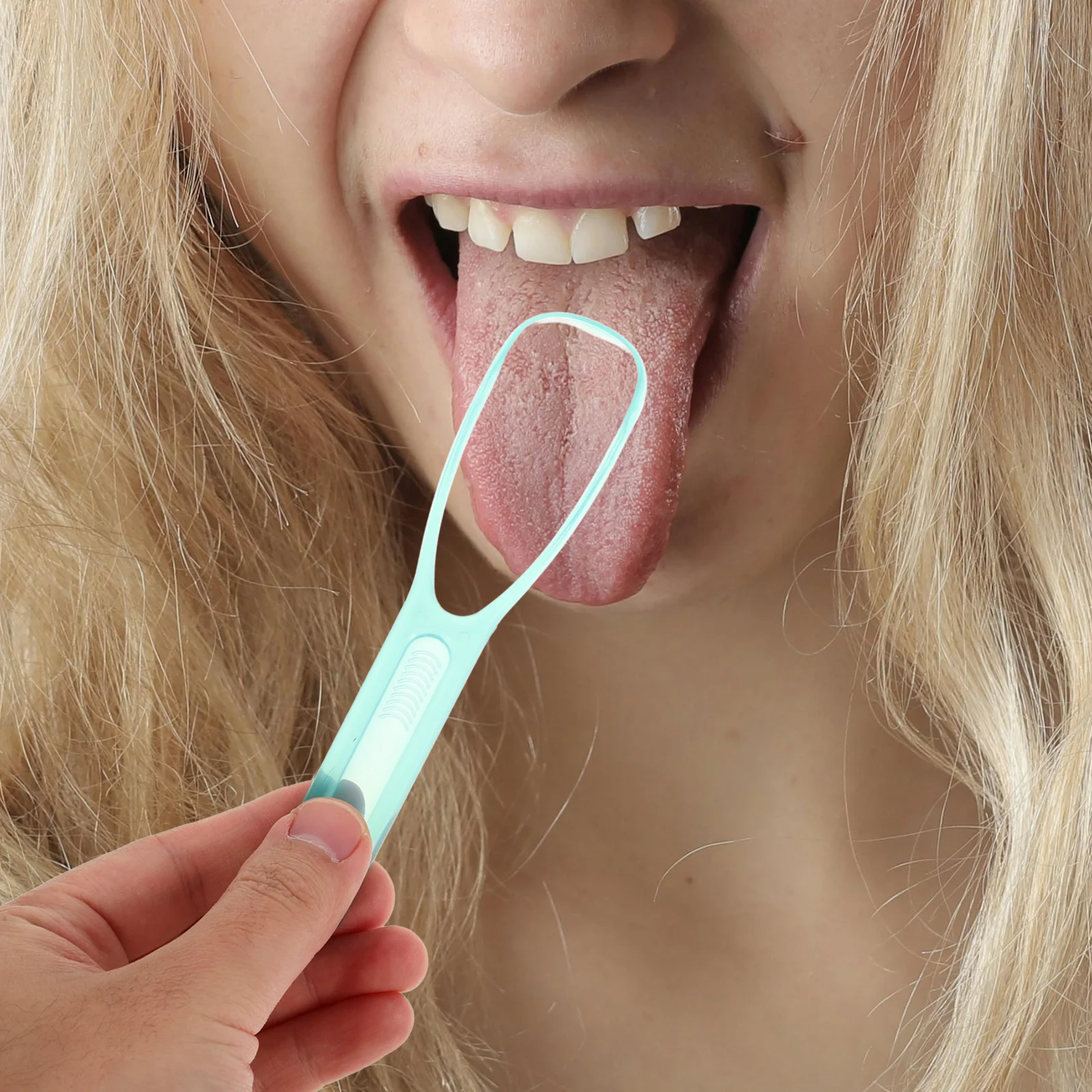 2 szt. Skrobak do języka, szczoteczka do głębokiego czyszczenia, niezbędne narzędzie do higieny jamy ustnej dla dorosłych i dzieci, świeży oddech, czyścik do języka, usuwacz osadu z dziąseł