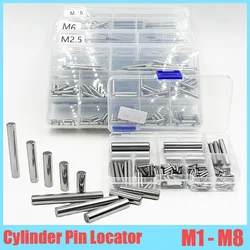 M1 M1.5 M2.5 M3 M4 M5 M6 M8 Cylindrical Pin Locating Dowel Set 304 Stainless Steel Fixed Lock Pin Shaft Fixing Metal Solid Rod