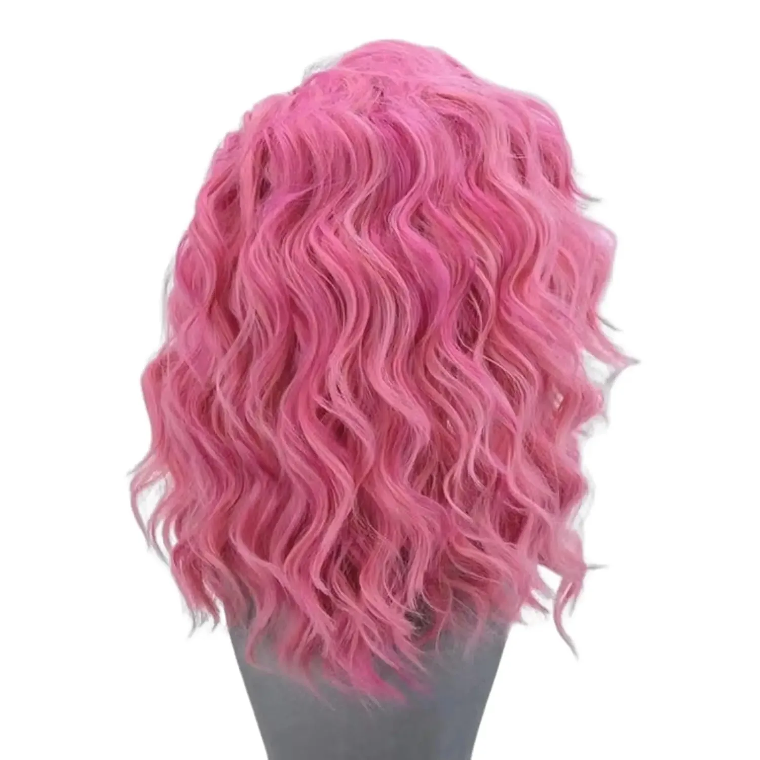 30 بوصة 13x4 الوردي شعر مستعار قصير الدانتيل الباروكة الجسم موجة Hd الدانتيل الباروكات الأمامية بوب شعر مستعار الوردي الملونة الاصطناعية الدانتيل الجبهة الباروكات قبل قطعها