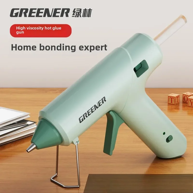 220V Professional Hot Glue Gun for DIY Crafts with High Power and 7mm Glue Sticks