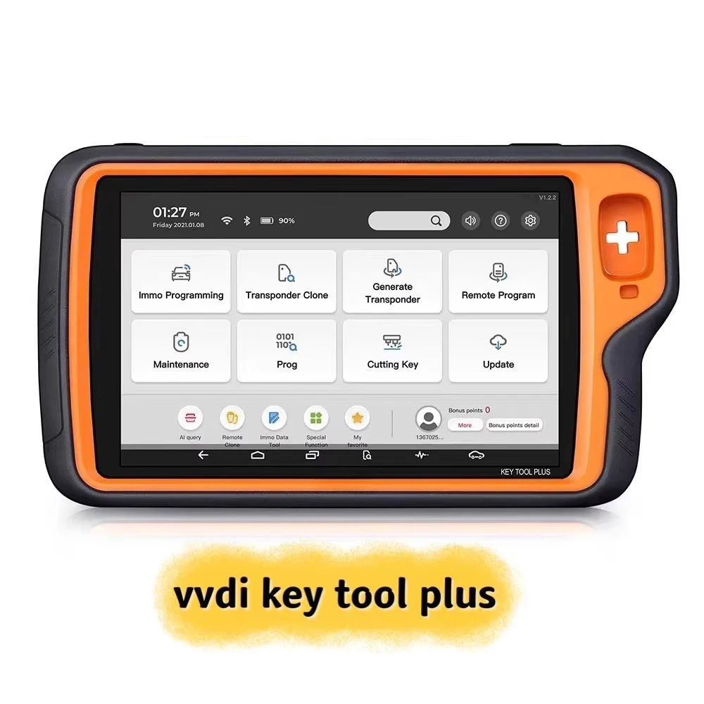 2026 Newest Xho-rse VVDI Key Tool Plus Multi-Function Car Key Programmer Auto Locksmith Vehicle Diagnostics OBD2 Engine Analyzer