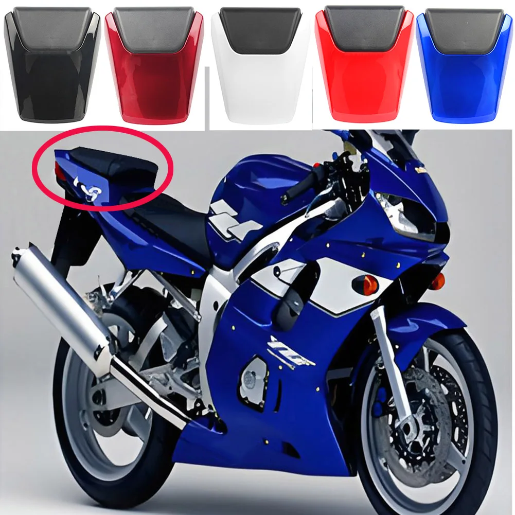 Motorcycle Rear Seat Cover Cowl ABS Fairing Fit For Yamaha YZF-R6 1998-2002