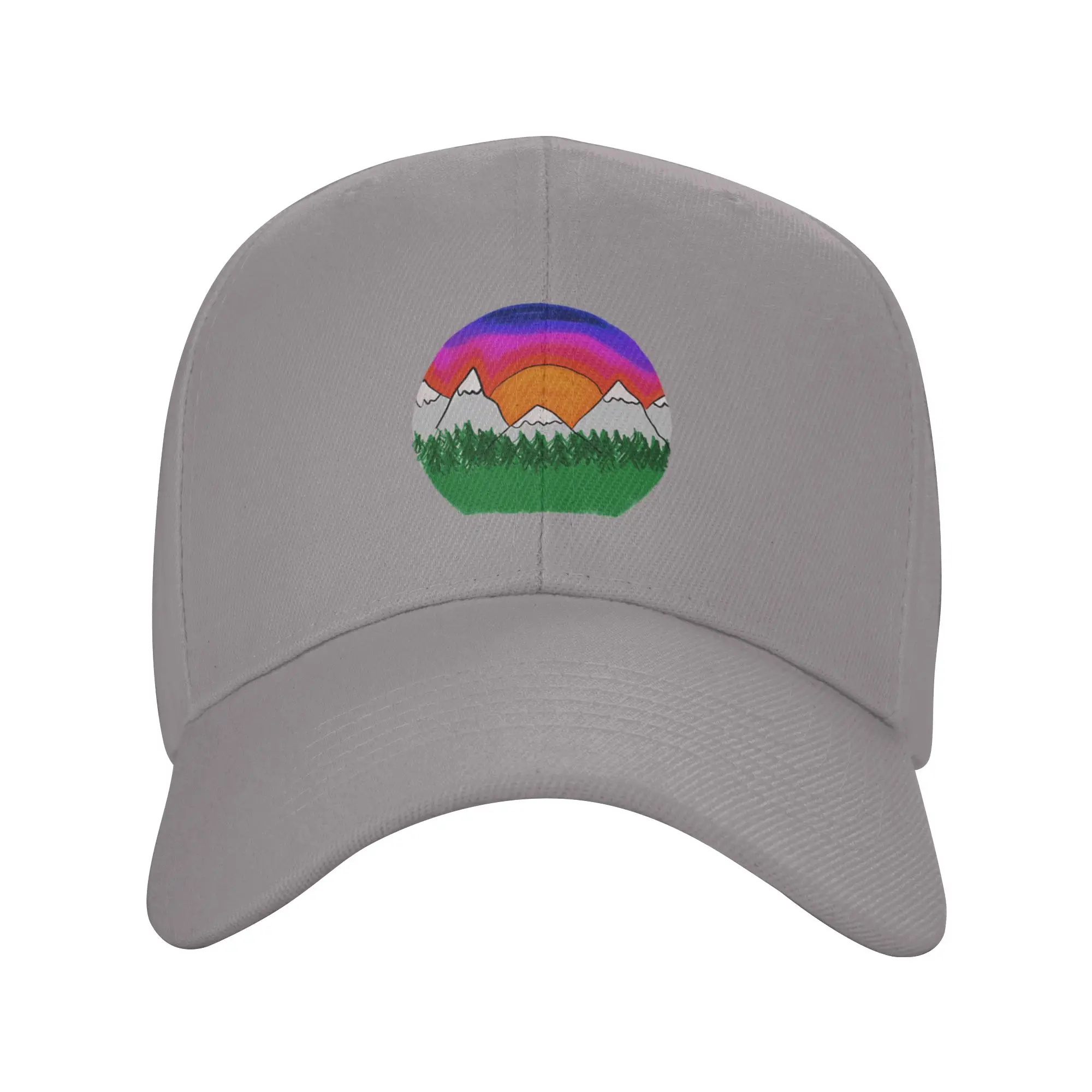 Explore the Possibilities Trendy Baseball Cap School Day Opaque Sun Hat