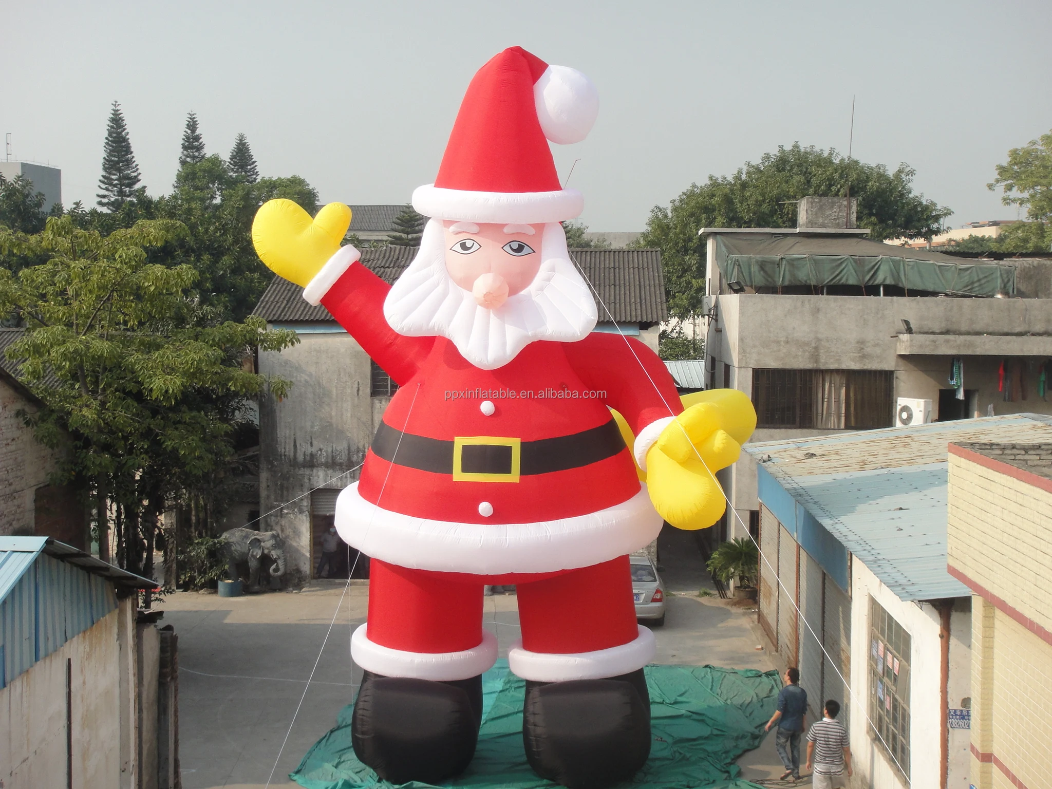 Supplies Giant Big Outdoor Inflatable Santa Claus Costume For Xmas Holiday Other Christmas Decorations Ornaments 2025