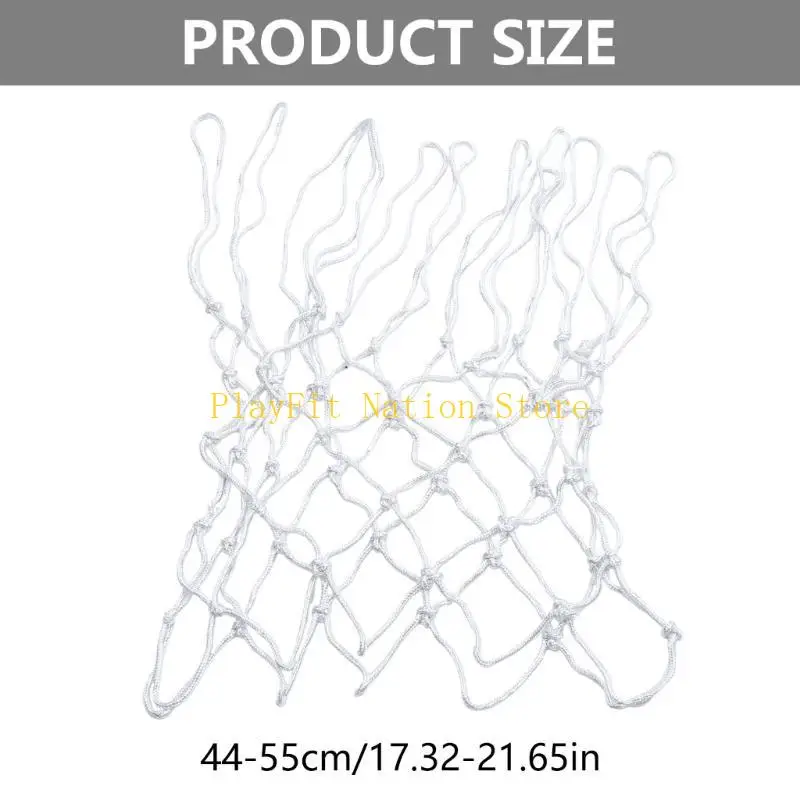242f Deluxe Non Whip Replacement Basketball Net Tahan Tahan Hoop Nylon Rugged Untuk RI