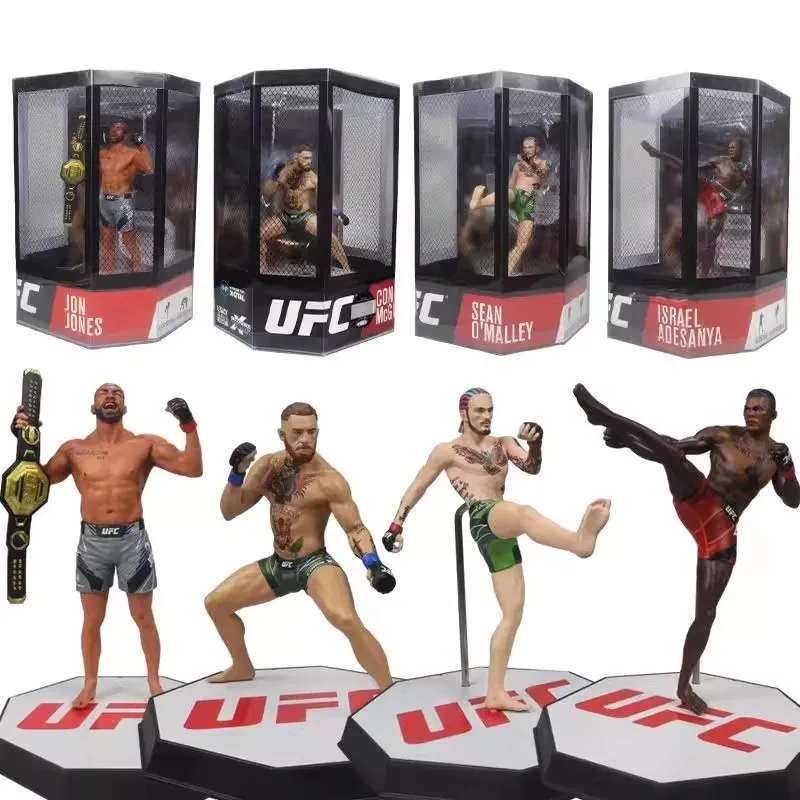

In Stock UFC Series Jones Sean O Malley Conor Mcg Regor 7" Anime Model Collection Doll Decoration Toy