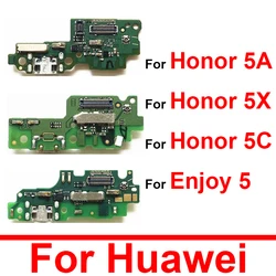 Charger USB Jack Board For Huawei Enjoy 5 AL00 TL00 CL10 / For Honor 5A 5C 5X Charging Port Dock USB Board Replacement Parts