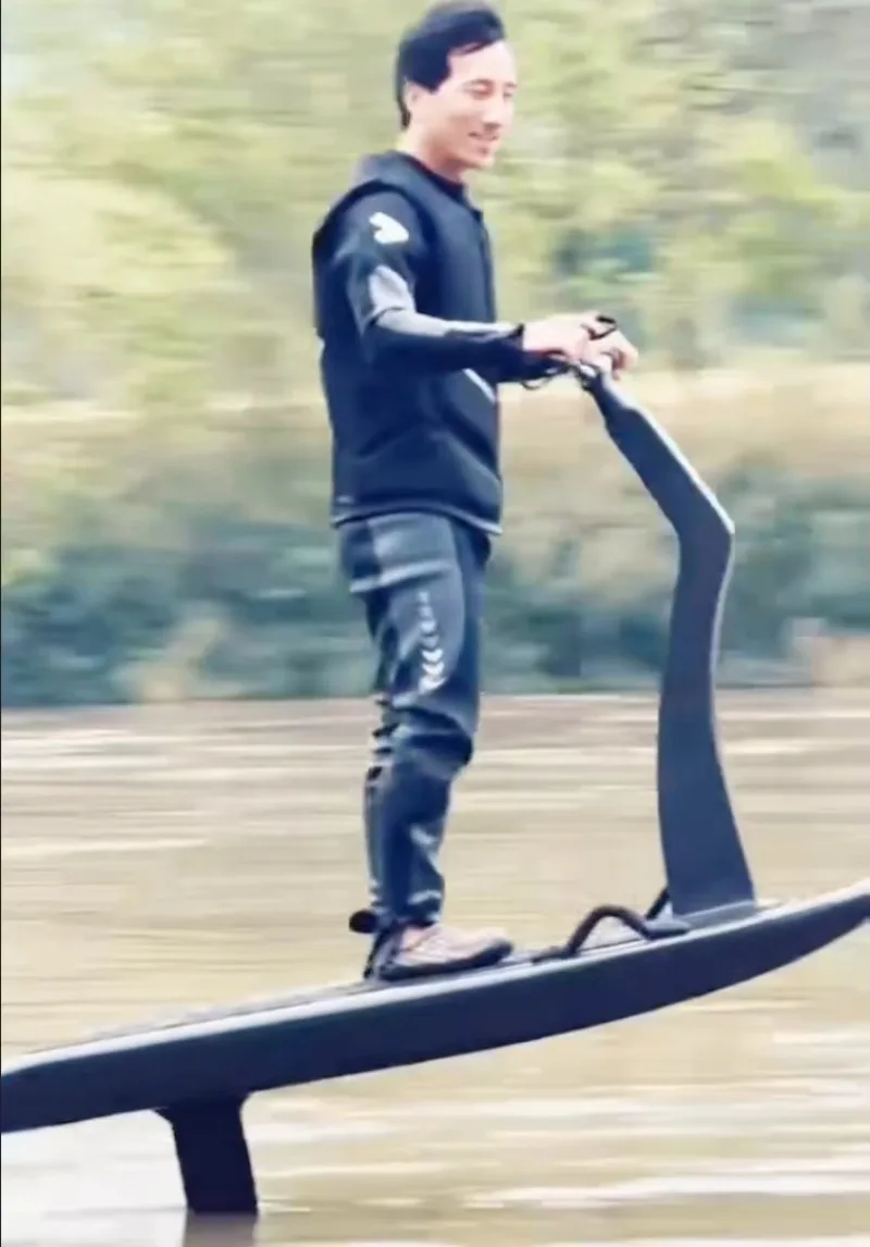Factory Wholesale OEM Customized Efoil 8000w Motor Electric Hydrofoil Surfboard with Handle