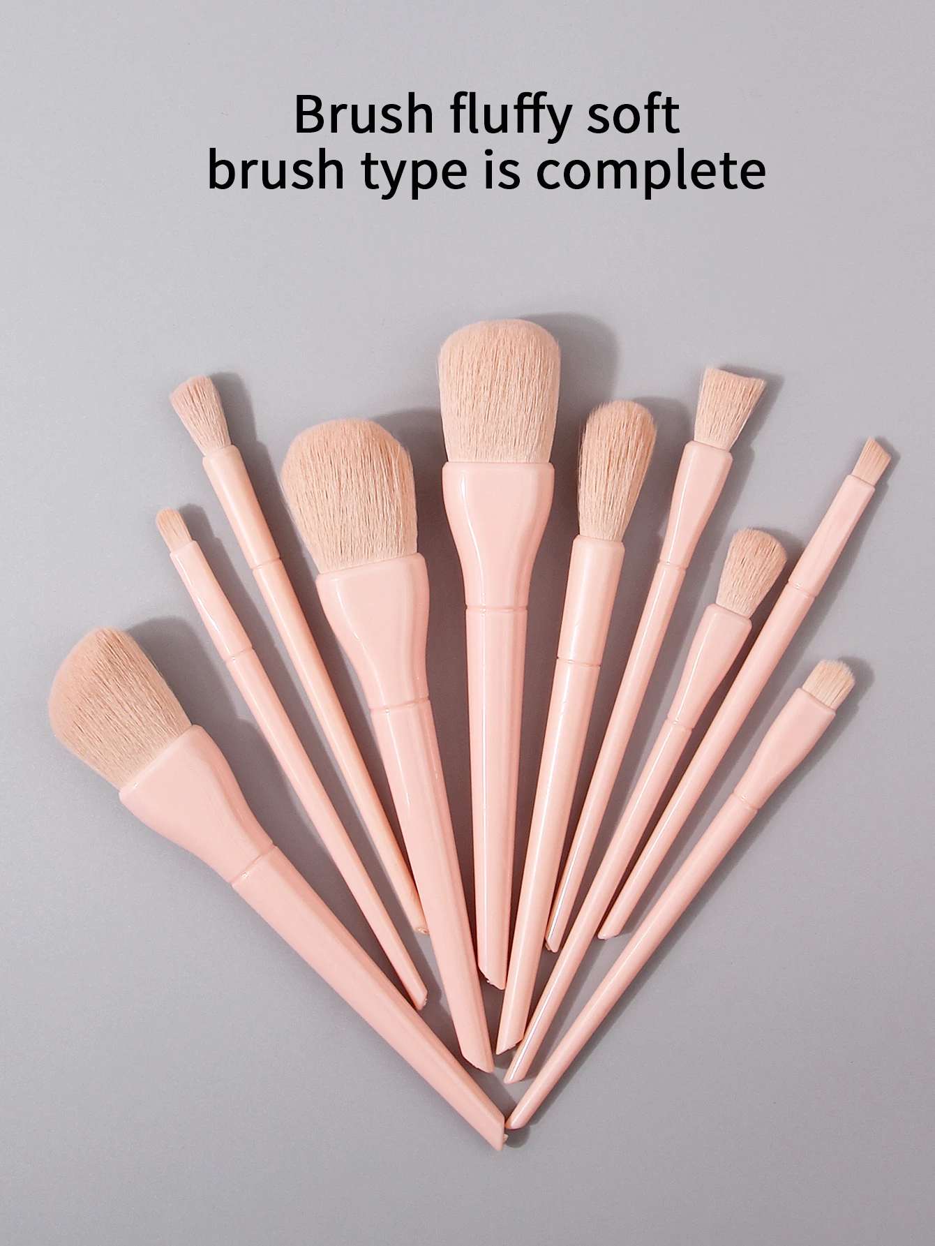 Pennelli per il trucco Set di piumini da cipria fondotinta in polvere ombretto sopracciglio evidenziare Kabuki Blending Brush strumenti cosmetici di bellezza