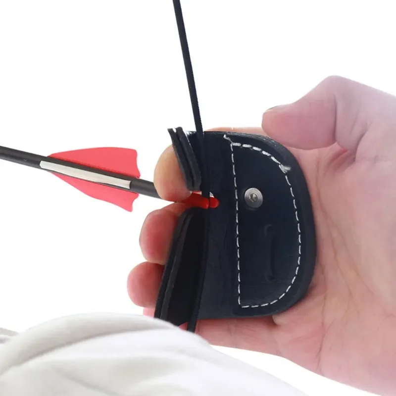 

3pcs Archery Finger Guard Recurve Bow Mediterranean Style Single Double Layer 3-Finger Protector Shooting Sports Fitness Gear