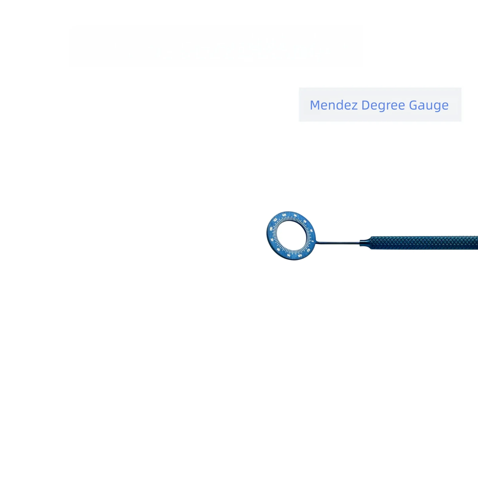 Mendez Degree Gauge Stainless Steel Ophthalmic Surgical Instrument Corneal Marker Eye Surgery Measuring Tool