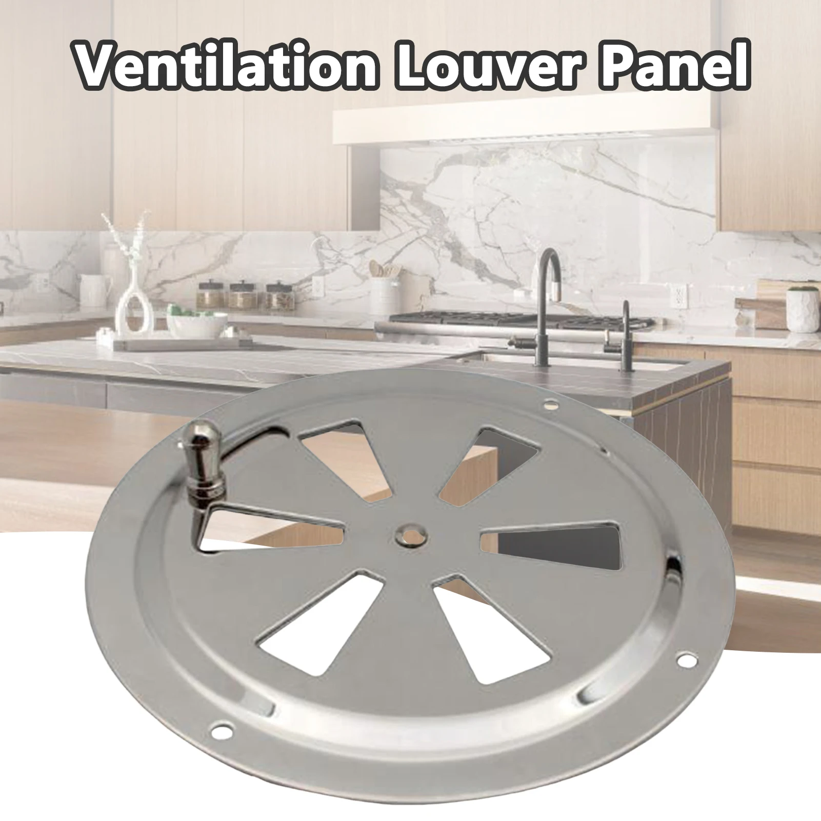 Marine Vent Louver Adjustable Ventilation Plate for Yacht Boat Cabin Stainless Steel 316 Air Vent Cover Durable Marine Parts