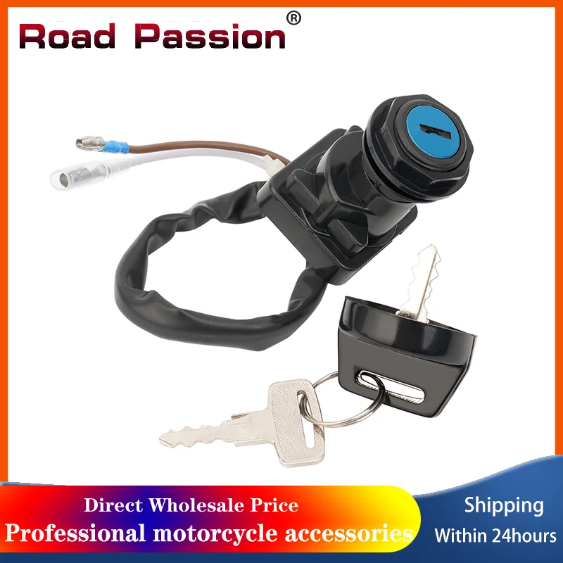 

Motorcycle Ignition Key Switch Electric Door Lock For Kawasaki Bayou 300 400 220 KLF300B KLF300C Prairie 400 KVF400A KEF300B