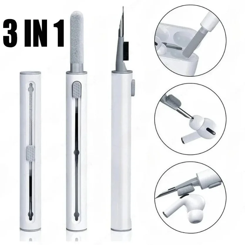 Cleaning Pen Cleaner Kit For Airpods Pro 1 2 Bluetooth Earbuds Earphone Case Cleaning Tools For iPhone Xiaomi Huawei Samsung