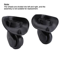 2pcs Swivel Suitcase Luggage Replacement Wheels For Travel Case Luggage Suitcase Wheels 3