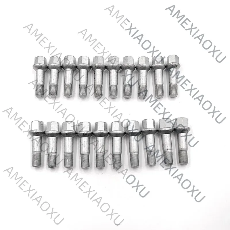 

20pcs Wheel Lug Bolts Nuts KIT For Mercedes-Benz W220 W204 W164 W251 A0009905307 A2204010270 A1404000570 A1404000370 A1404000170