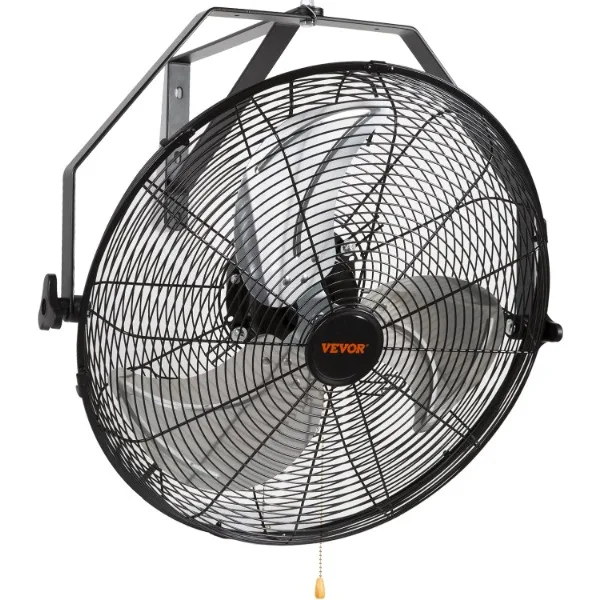 VEVOR-Ventilador de parede para comercial ao ar livre, ventilador de parede, IP44 impermeável, 3 velocidades, máx. 4150 CFM, 18 polegadas