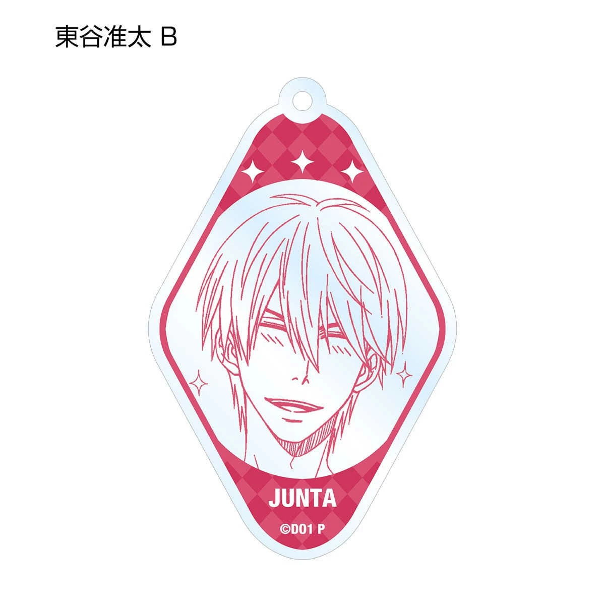 Anime Fans Gifts Charm HD BL Characters Abstract portrait Kazuomi Usaka Deformed ver Acrylic Keychain Series About 6cm