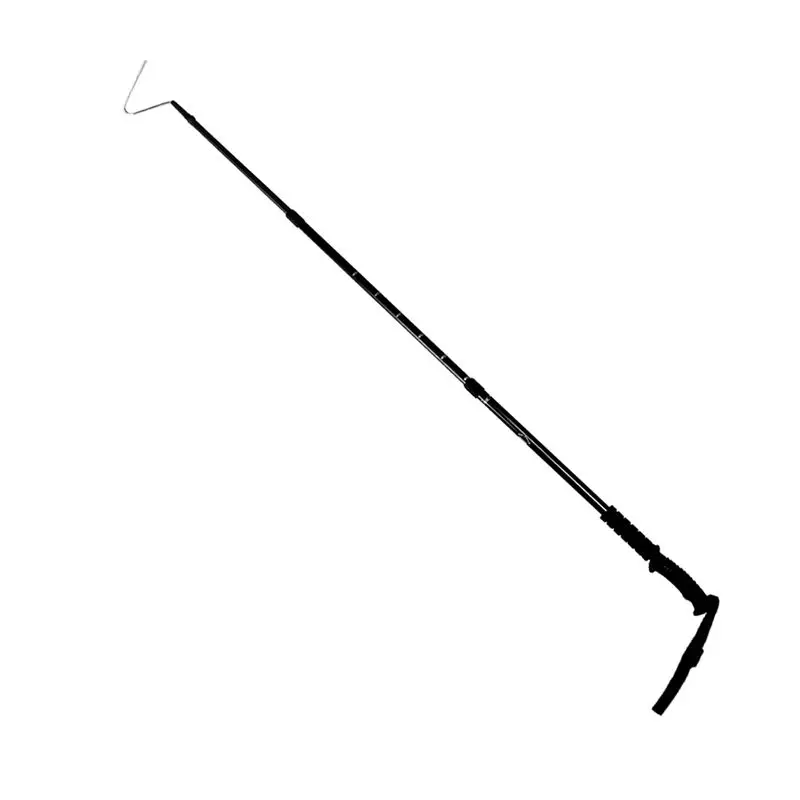 

Hot Trend-55 Inch Snake Professional Retractable Snake Hook, Snake Tongs Reptile Pickup Stick, Catcher Snake Pole Handling