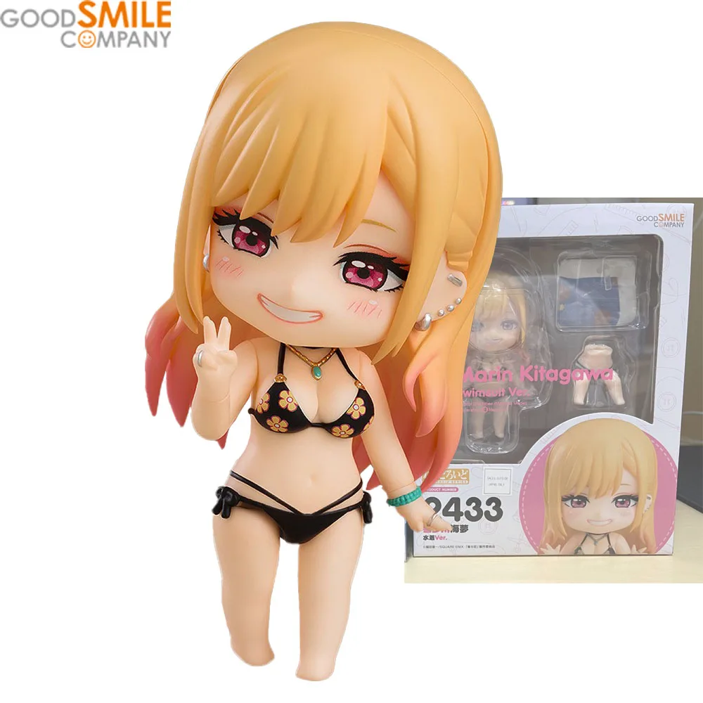 

Оригинал в наличии Good Smile Company Nendoroid ( # 2433) Sono Bisque Doll Wa Koi O Suru Kitagawa Marin Аниме Фигурка Фигурка