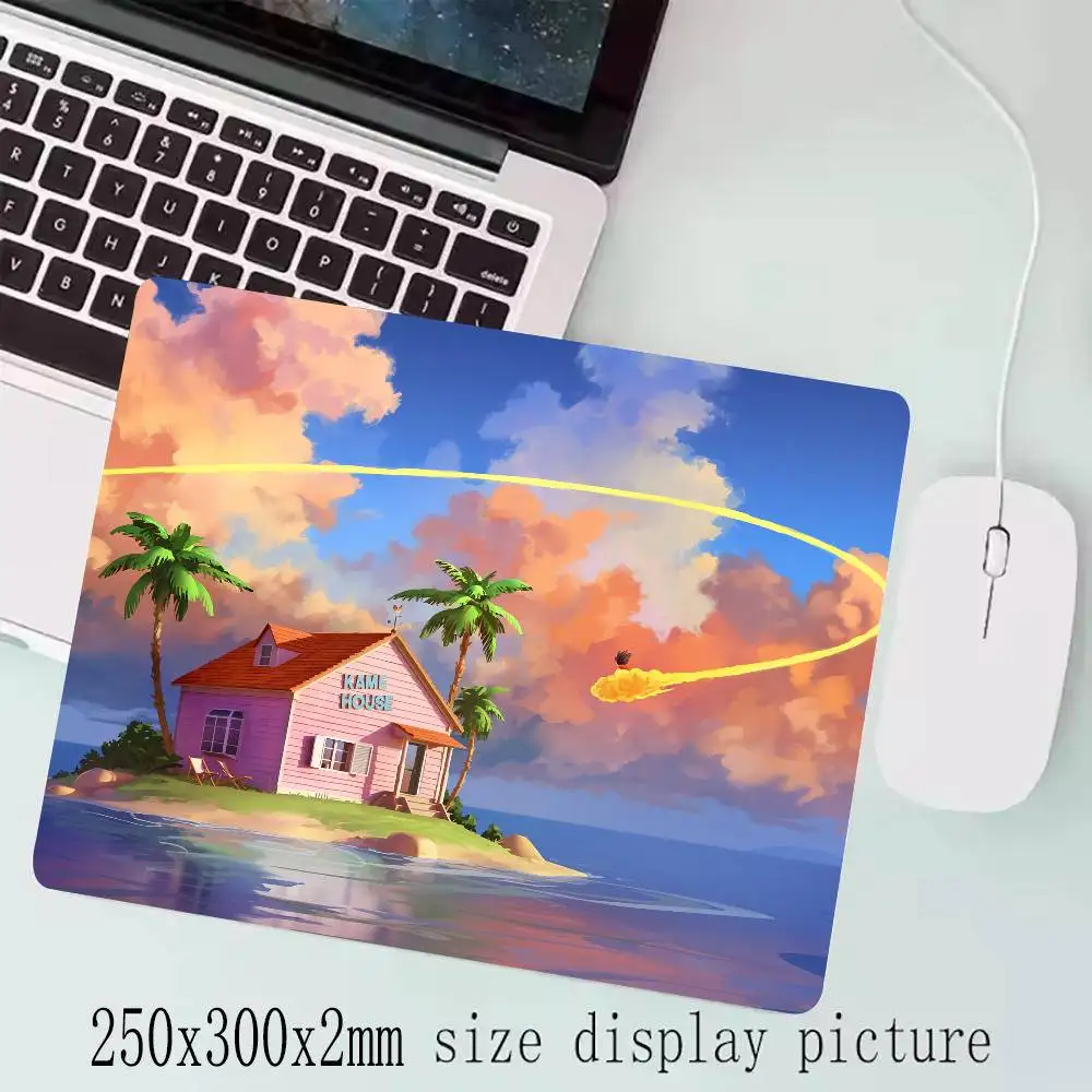 1pc Anime Dragon Ball Goku Small Mouse Pad Gaming Laptop Mousepad Gamer Carpet Keyboard Mat Desk Protector view 2