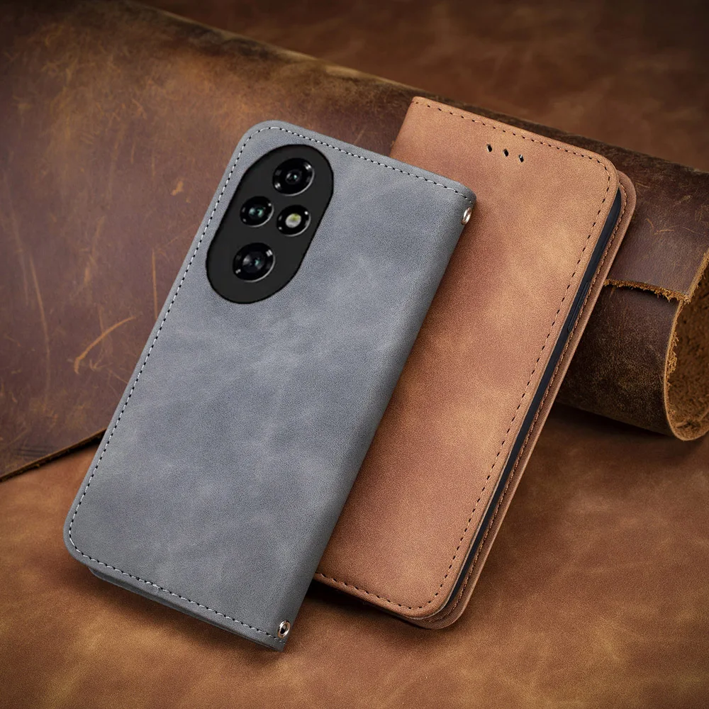 Honor 600 400 X7d X9c X7c X6c X6b X9a X9b 200 Pro Leather Case Book Funda Honor Magic 8 Pro 7 6 90 Lite X8b X7b 5G Flip Cover