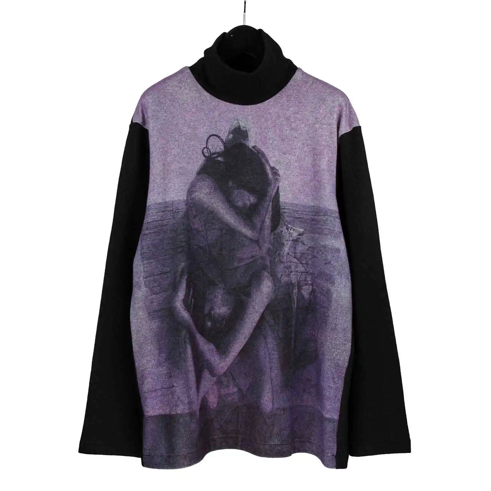 

TOP-YAMAMOTO мужской свитер, вязаный свитер, круглый вырез, пуловеры, длинные рукава, однотонный, теплый, мягкий и удобный для Австралии.